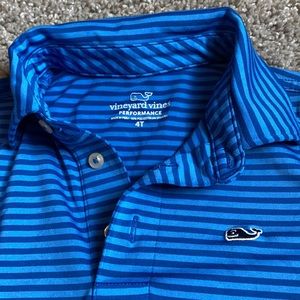 Little boys performance golf polo